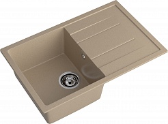 Мойка кухонная GranFest Quadro GF-Q780L песочный
