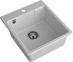 Мойка кухонная GranFest URBAN 644  1-чаш 440*490 серый