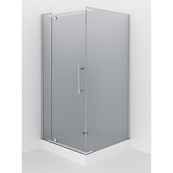 Душевое ограждение Erlit ER10110H-C4 (1000x1000x2000) квадратное, тонированное