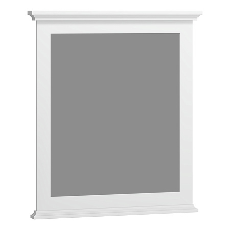 Зеркало OPADIRIS Палермо 70, белый матовый