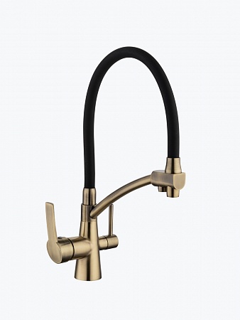 Смеситель кухонный TOLERO Malaga Bronze (бронза)
