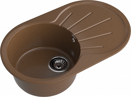 Мойка кухонная GranFest Rondo GF-R750L терракот