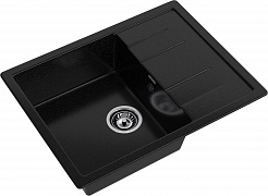 Мойка кухонная GranFest Quadro GF-Q650L черный