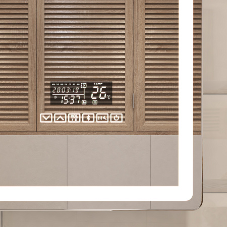 Зеркало VIGO Geometry Media voice 1000