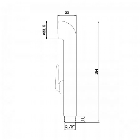 Комплект аксессуаров Lemark LM8045C для биде, хром