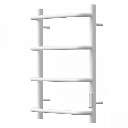 Полотенцесушитель электрический Point Ника PN08846W П4 400x600 диммер справа, белый