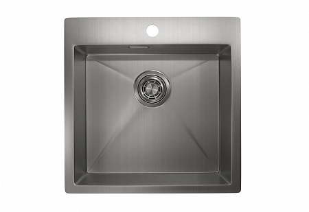 Стальная кухонная мойка Granula GR-5151 сталь сатин