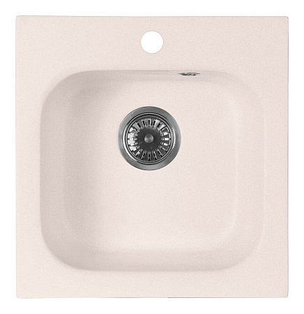 Гранитная мойка AquaGranitEx M-43 светло-розовый