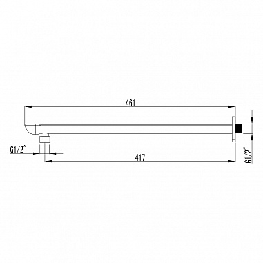 Наполнитель для ванны Lemark LM4987CW встраиваемый, 417 мм, для LM4922CW, хром/белый