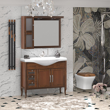 Унитаз подвесной OPADIRIS Кантара OS74712N безободковый, сиденье светлый орех