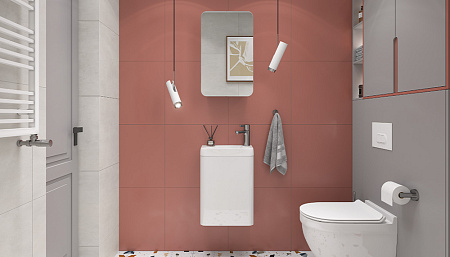 Шкаф навесной VELVEX Bio 400 с зеркалом