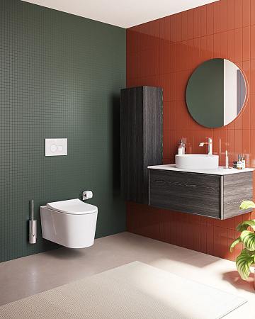 Унитаз Vitra VitrA Nest Qflush 7870B403-0075, подвесной, безободковый