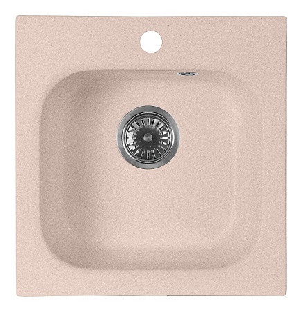 Гранитная мойка AquaGranitEx M-43 розовый