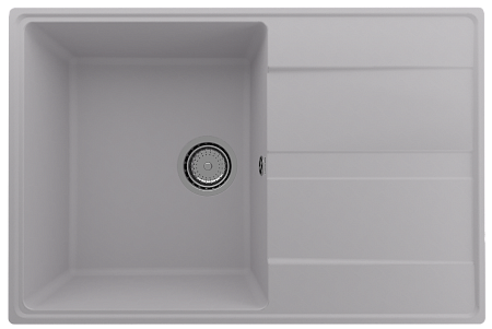 Мойка кухонная ULGRAN Quartz Prima 750-04, платина