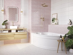 Зеркало Cersanit LED DESIGN PRO 050 55 хол. тепл. cвет часы с подсветкой прямоугольное