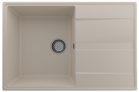 Мойка кухонная ULGRAN Quartz Prima 750-02, лен