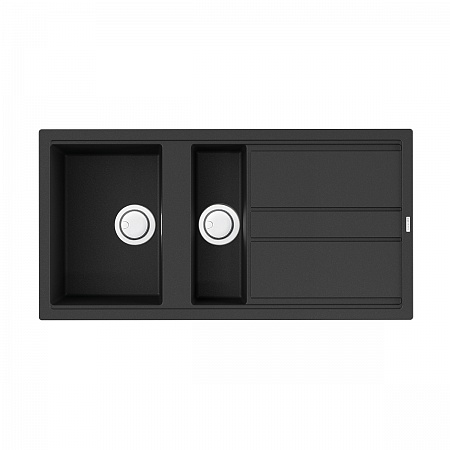 Мойка кухонная OMOIKIRI Kitagawa 100-2-GB Artceramic/графит