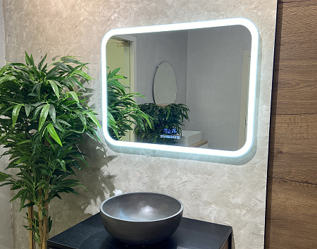 Зеркало Silver Mirrors Стив 915х685 - 6 (модуль мфм+подогрев, выключатель-сенсор) 