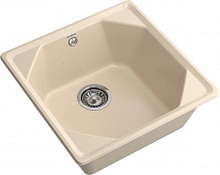 Мойка кухонная GranFest UNIQUE GF-U-500 1-чаш 500*500мм кашемир, мрамор  