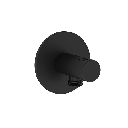 Переходник Vitra Origin A4262536WTC для ручного душа, настенный крепеж, черный матовый