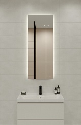 Зеркало Cersanit ECLIPSE smart 50*125 с подсветкой промоугольное