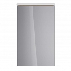 Шкаф зеркальный Lemark ZENON 50х80см 1 дв, петли слева, с козырьком-подсветкой, с розеткой, Белый гл