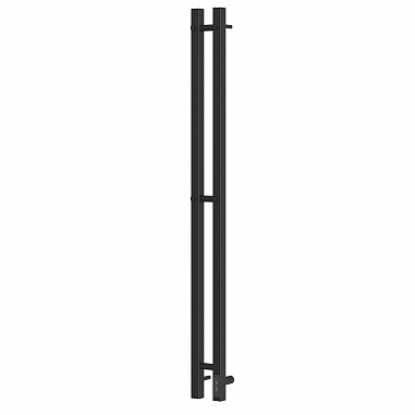 Полотенцесушитель электрический Point Гермес PN13812B П3 80x1200 диммер справа, черный