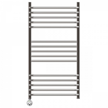 Полотенцесушитель электрический Point Омега PN90150SE П15 500x1000 левый/правый, хром