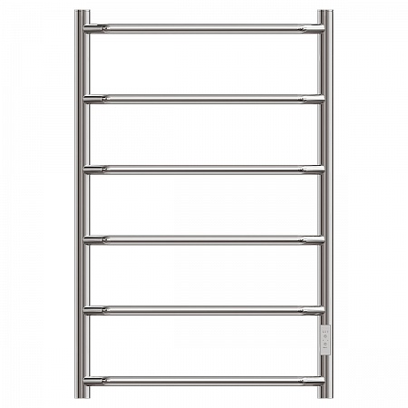 Полотенцесушитель электрический Point Виктория PN06848 П6 400x800 диммер справа, хром