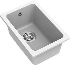 Мойка кухонная EWIGSTEIN EW-2540 подстольный монтаж 1-чаша 310*460 иней