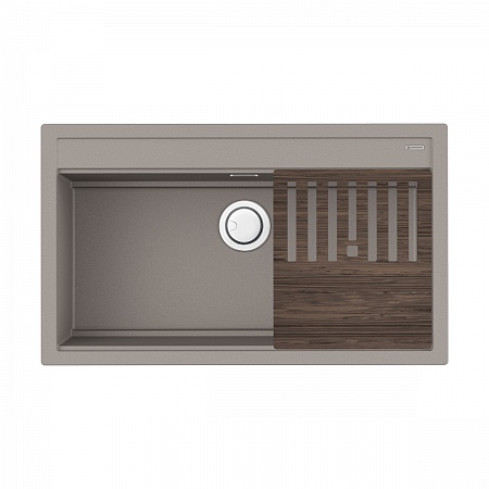 Мойка кухонная OMOIKIRI Kitagawa 86-LB-GR Artceramic/Leningrad grey   