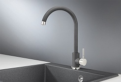 Смеситель для кухни Point PN3101GR графит