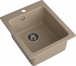 Мойка кухонная GranFest Practic GF-P505 песочный