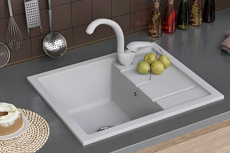 Кухонная мойка TOLERO Classic R-107 Платина