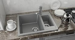 Мойка кухонная Ulgran U-106-328, бежевый