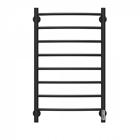 Полотенцесушитель электрический Terminus Классик П8 500x850, черный (RAL 9005 матовый)