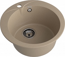 Мойка кухонная GranFest Rondo GF-R480 песочный