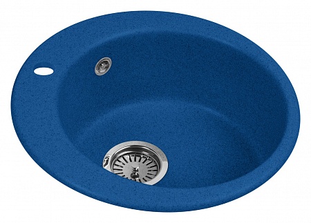 Гранитная мойка AquaGranitEx M-05 синий