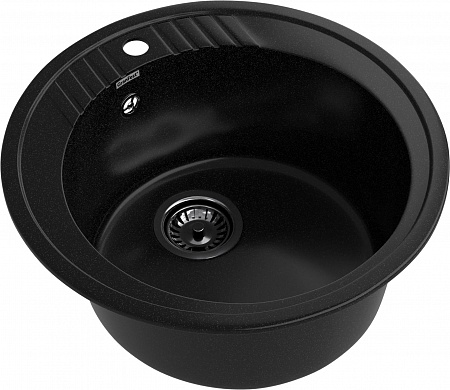 Мойка кухонная GranFest Rondo GF-R520 черный