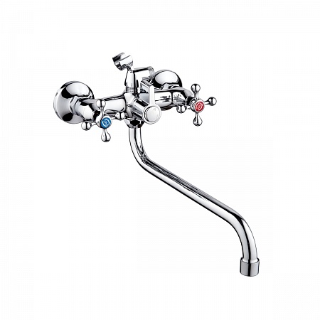 SL71-140 Смеситель РМС для ванны с длинным изливом