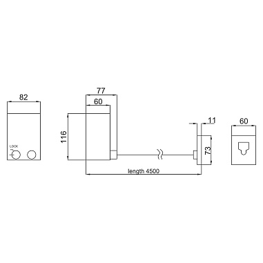 Выдвижная сушилка для белья HAIBA HB121-8