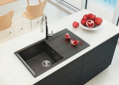 Кухонная мойка Polygran GALS-860 (№36 (Белый Хлопок))