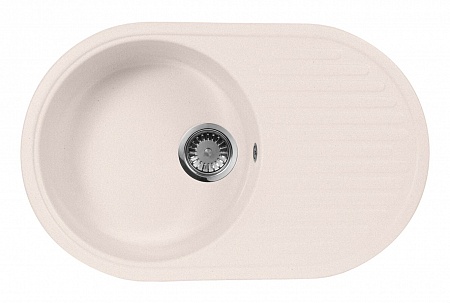 Гранитная мойка AquaGranitEx M-18 светло-розовый