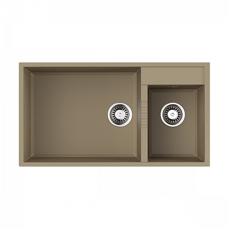 Мойка Omoikiri Tedori 85-2-U-SA Tetogranit/бежевый NEW