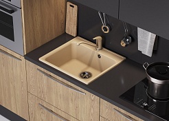 Мойка кухонная Polygran  Quartz Bond 530, туман, арт.688247
